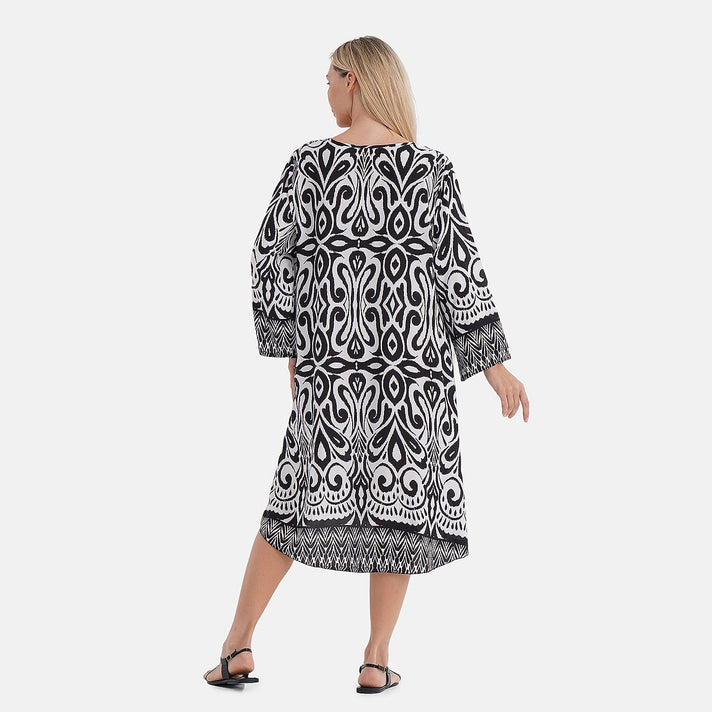 Tamsy Printed Full Sleeve Womens Dress 8093639 2