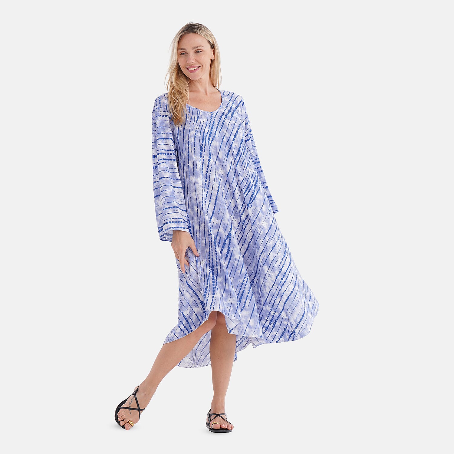 Tamsy Printed Full Sleeve Womens Dress 8093615 4