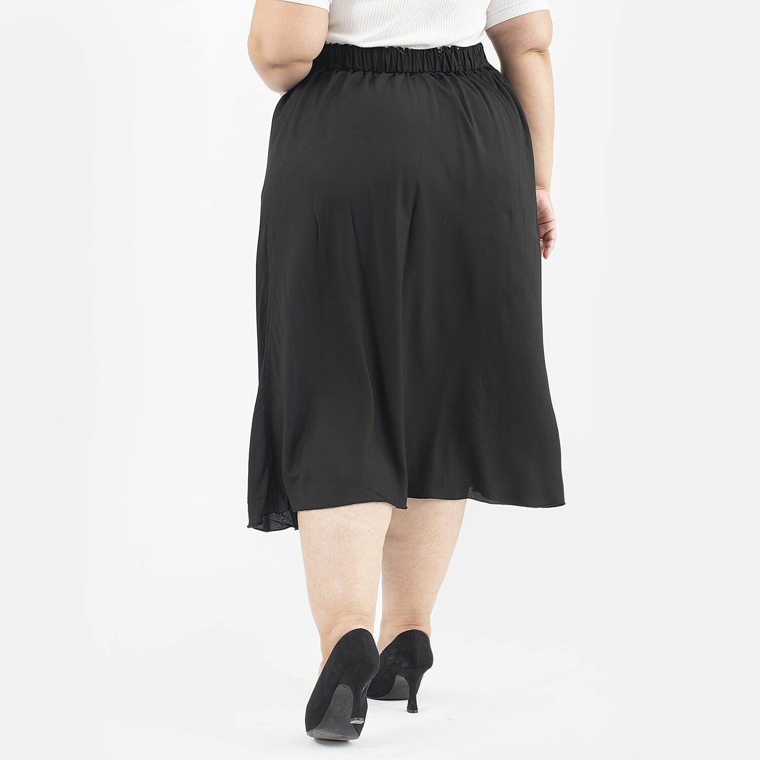 TAMSY Printed Reversible Skirt  - Black 7013760 7