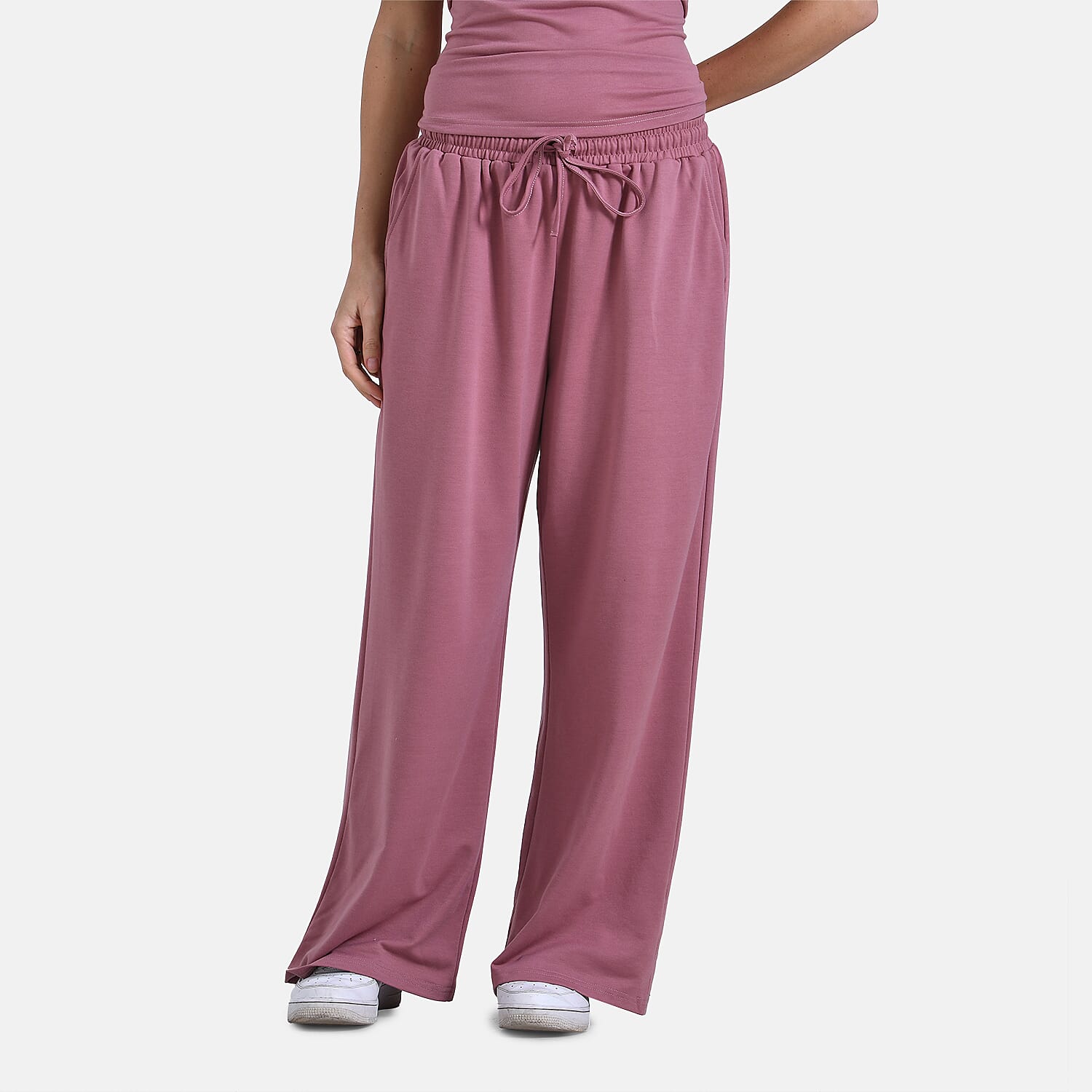 Tamsy Stylish Relaxed Fit Co-Ord Set with Wide-Leg Trousers 8034622 6