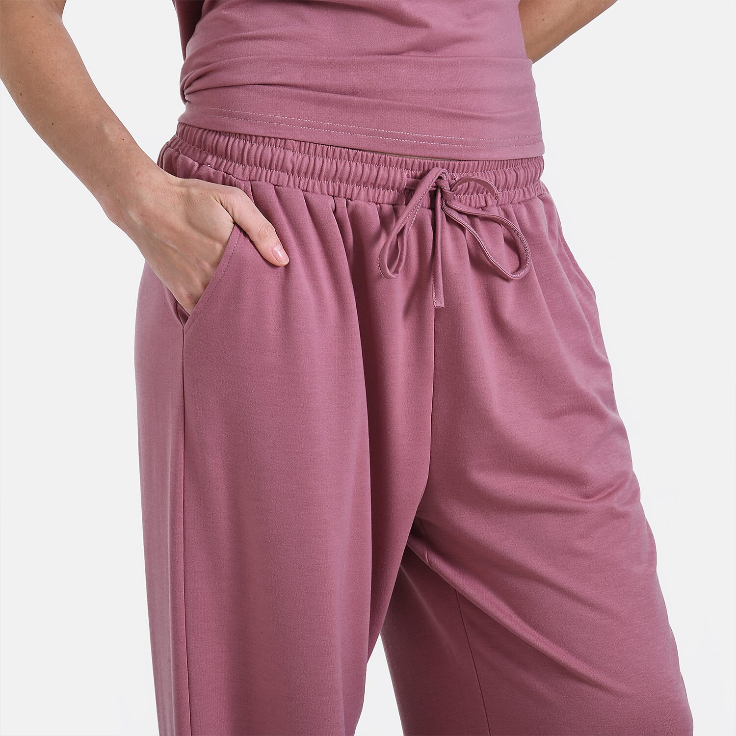 Tamsy Stylish Relaxed Fit Co-Ord Set with Wide-Leg Trousers 8034622 9