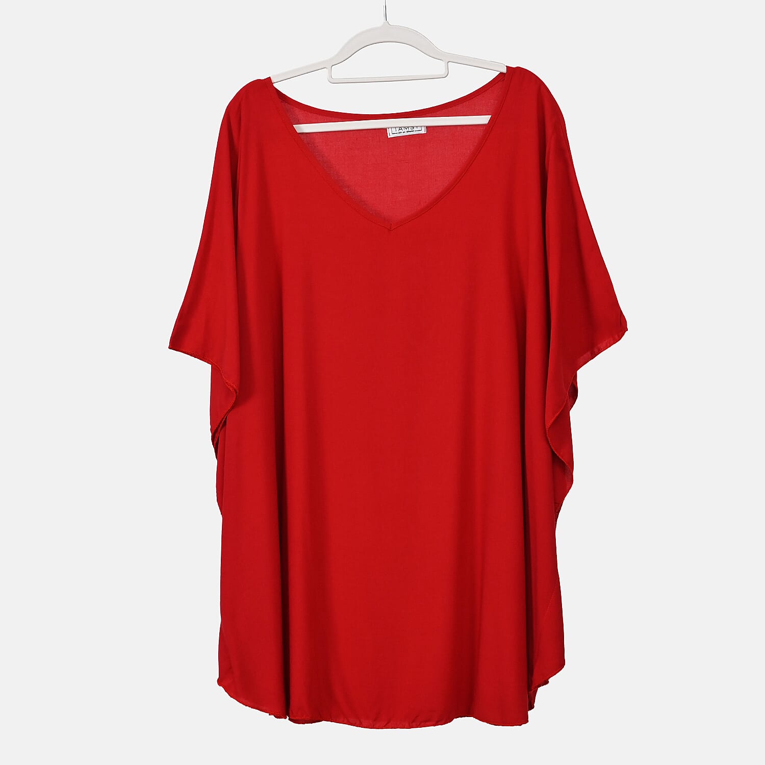 Tamsy V-Neck Top with Large Sleeves 7752529 6