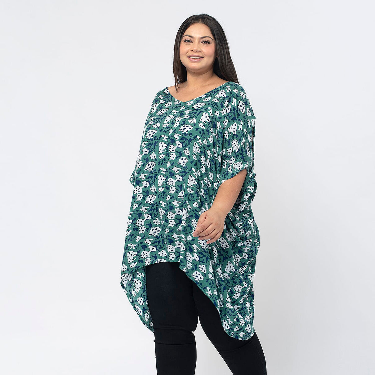 Tamsy Cold Shoulder LongLine Top 7485250 5