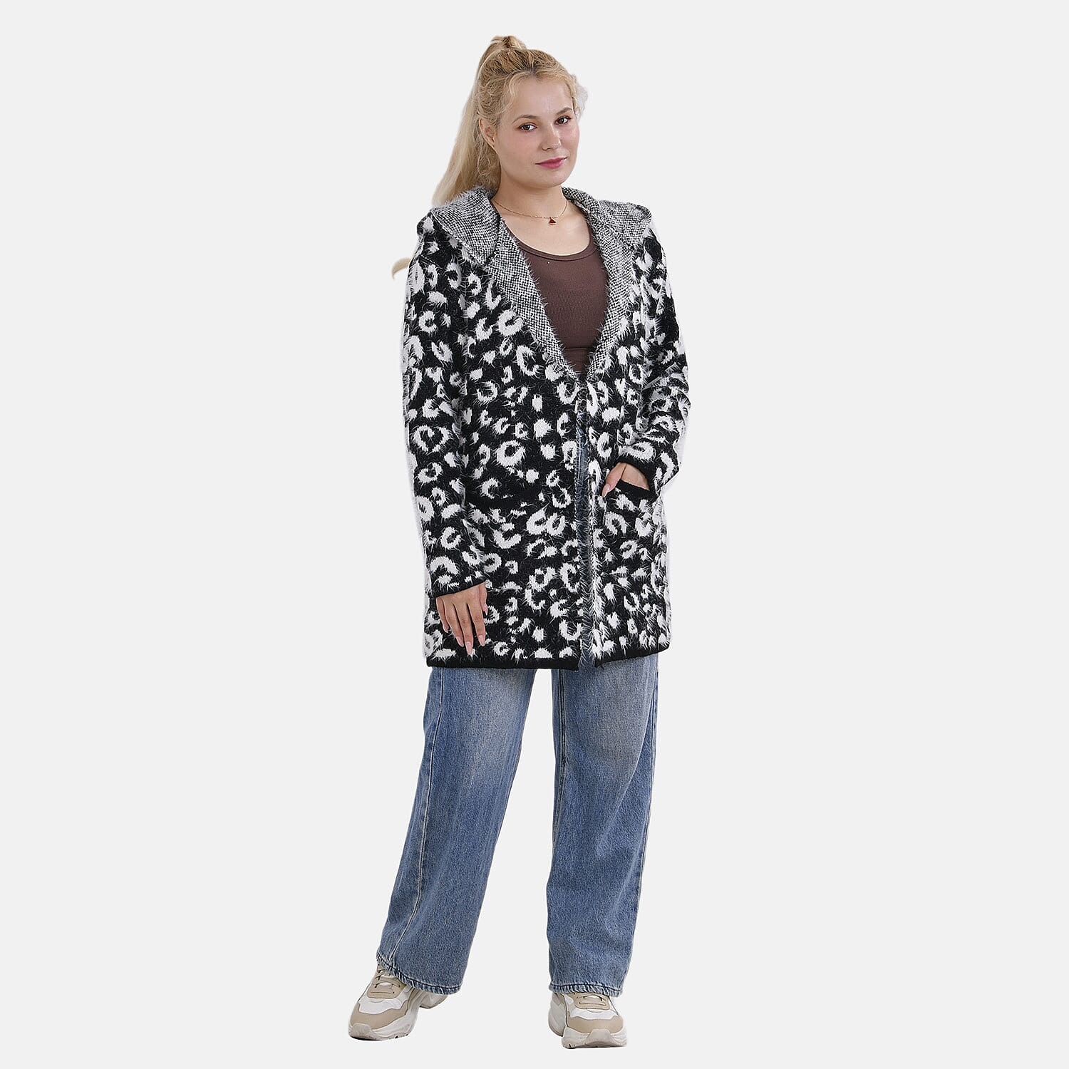 Tamsy Winter Hoodie Coatigan V32516789 2