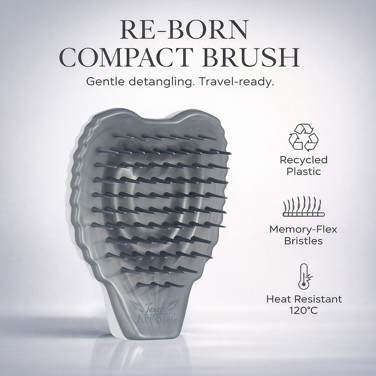 Tangle Angel Re-Born Compact Brush - White 7656486 1