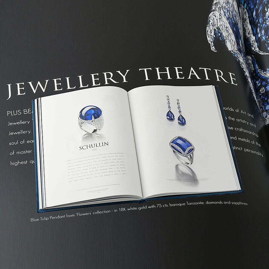 Tanzanite Born From Lightning Tea Table Book 3674909 1