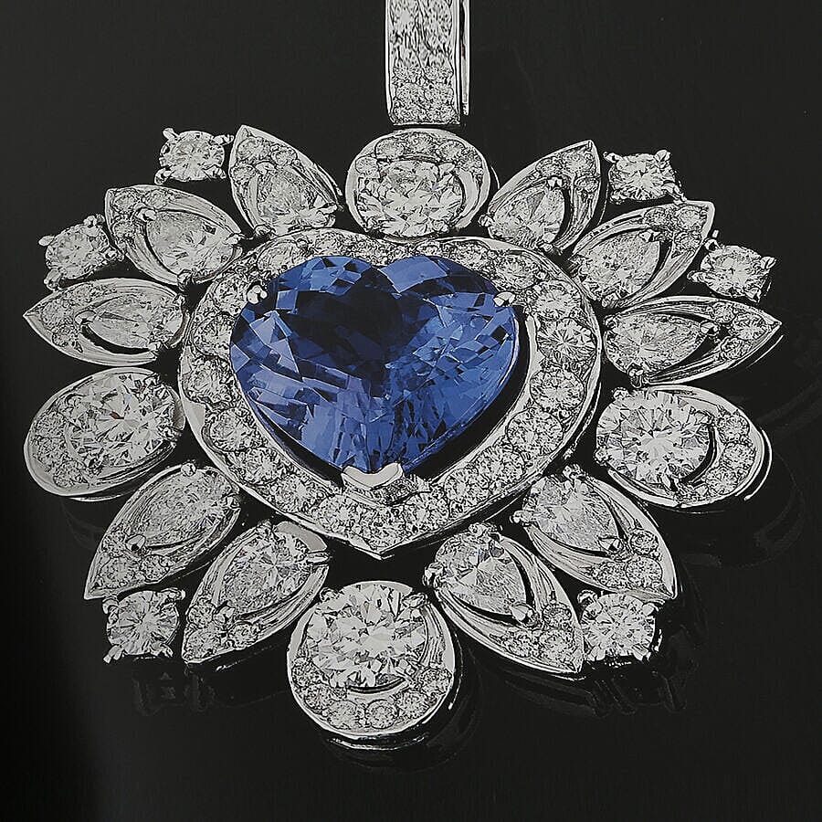 Tanzanite Born From Lightning Tea Table Book 3674909 2