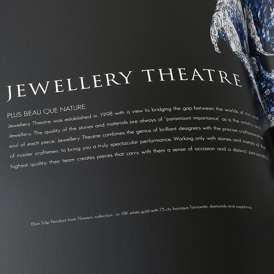 Tanzanite Born From Lightning Tea Table Book 3674909 3