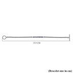 One Time Deal - Handmade Tanzanite Bracelet (Size - 7.5) in Rhodium Overlay Sterling 1.28 Ct.