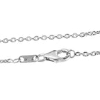 Tanzanite Cross Pendant with Chain (Size 20) in Platinum Overlay Sterling Silver 1.30 Ct.