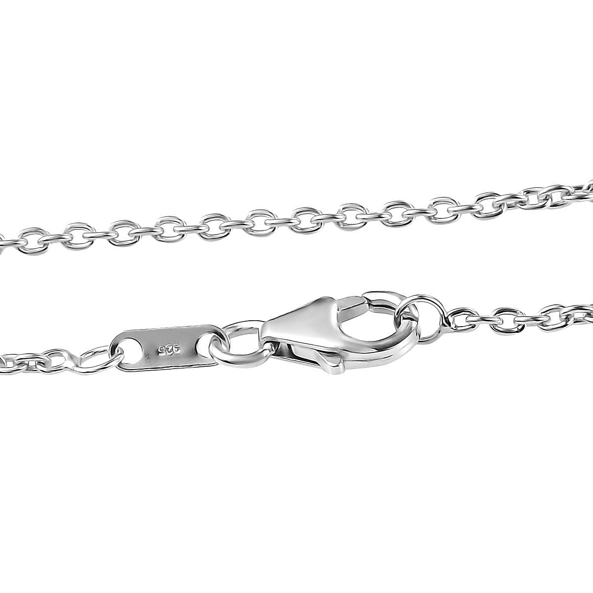 Tanzanite Cross Pendant with Chain (Size 20 Inch) in Platinum Overlay Sterling Silver 4202891 11