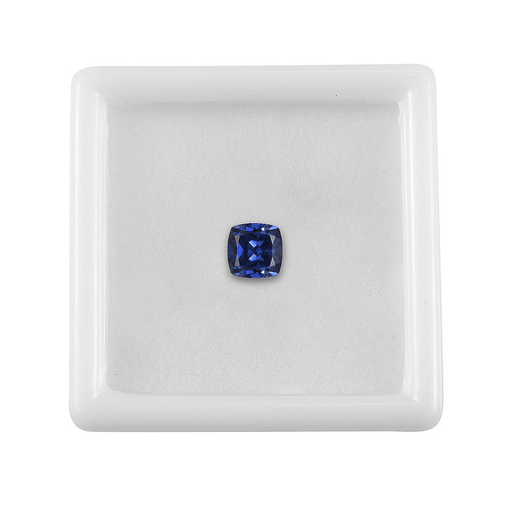 Tanzanite Cubic Zirconia Cushion Shape Gemstone 1.8 Ct. - 6x6 mm