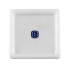 Tanzanite Cubic Zirconia Cushion Shape Gemstone 1.8 Ct. - 6x6 mm
