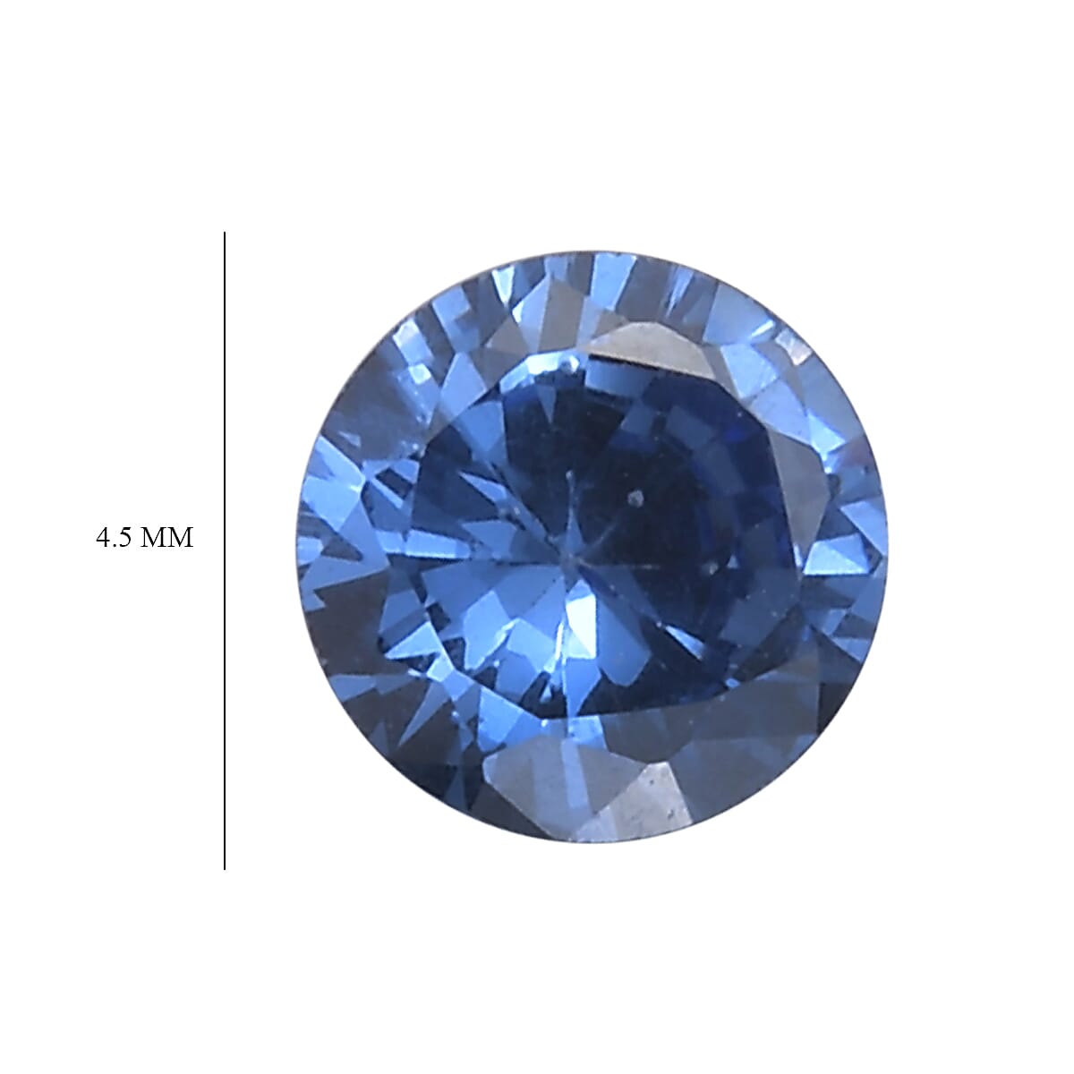Set of 3 Tanzanite Cubic Zirconia Loose Gemstones in Round Shape 1.5 Ct. (4.5 mm) 8071261 5