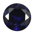 Tanzanite Cubic Zirconia Round Shape Gemstone 3.2 Ct. - 8 mm
