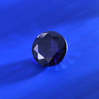 Tanzanite Cubic Zirconia Round Shape Gemstone 3.2 Ct. - 8 mm
