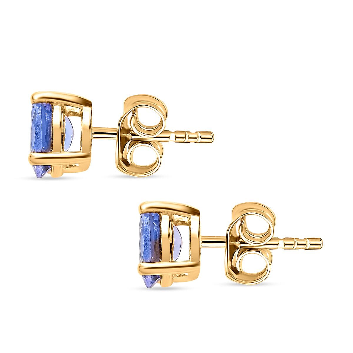 Tanzanite Earrings in 18K Vermeil YG Sterling Silver 7509256 5