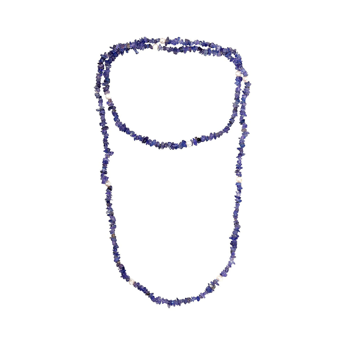 Tanzanite, Fresh Water Pearl Stone Necklace 174.93 cts 7850062 3