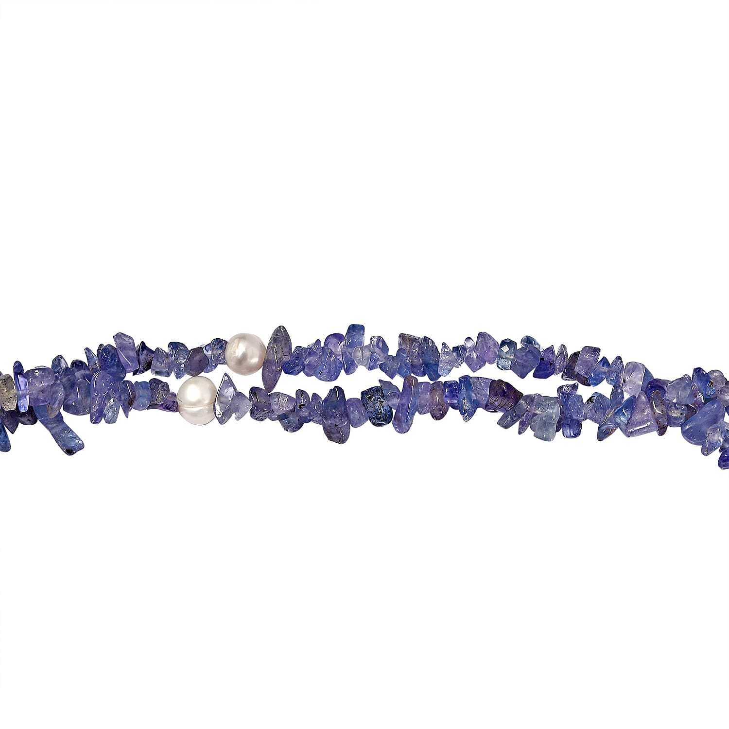 Tanzanite, Fresh Water Pearl Stone Necklace 174.93 cts 7850062 4