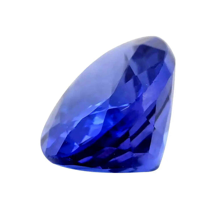 Certified &amp; Appraised 1 Ct. AAAA Tanzanite Loose Gemstone in Oval Shape (7.5x5.5 MM) 6303559 2