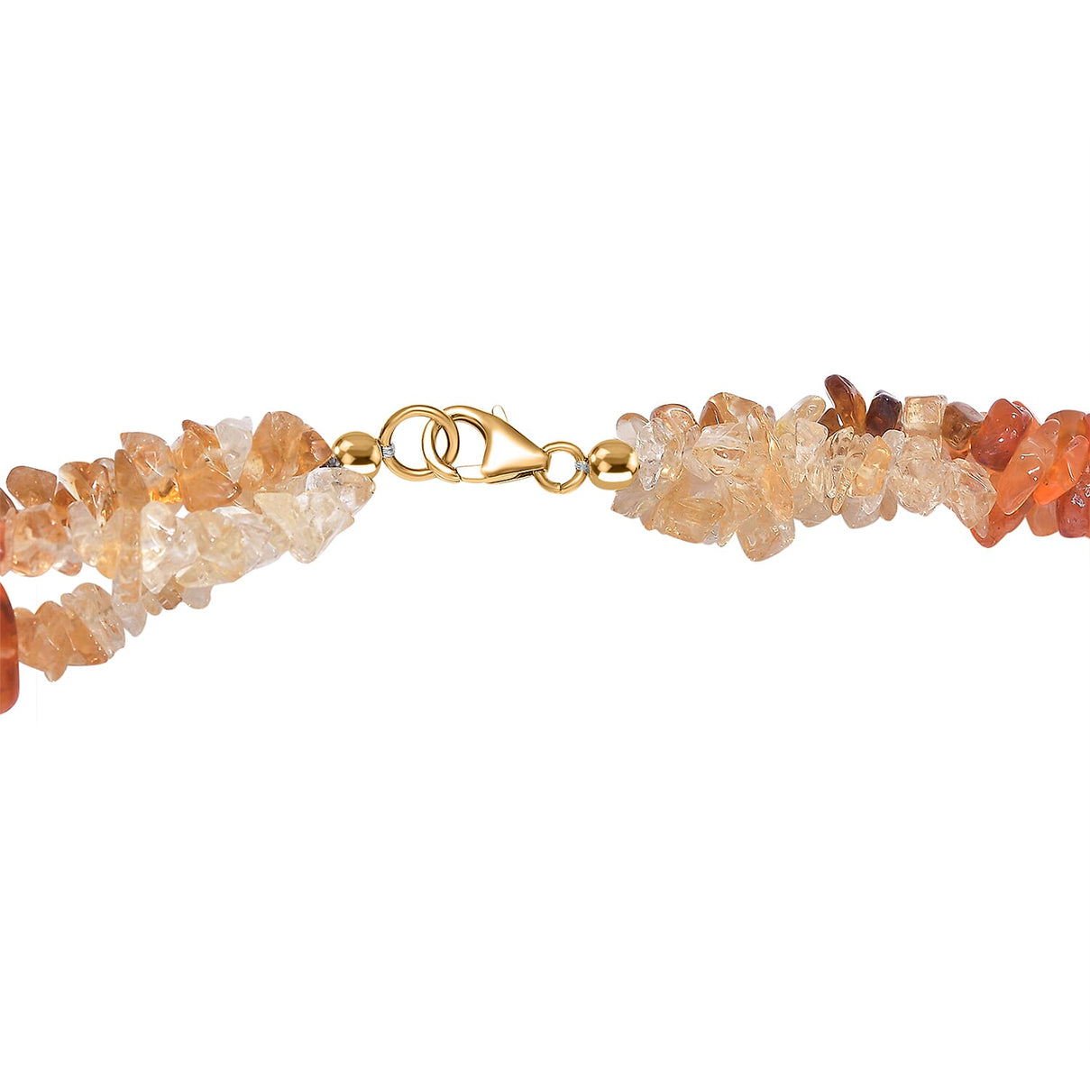 Tanzanite, Multi Gemstones Necklace in Rhodium and 18K Vermeil Yellow Gold Plated Sterling Silver (Size 20) 350.0 Ct 7965077 5