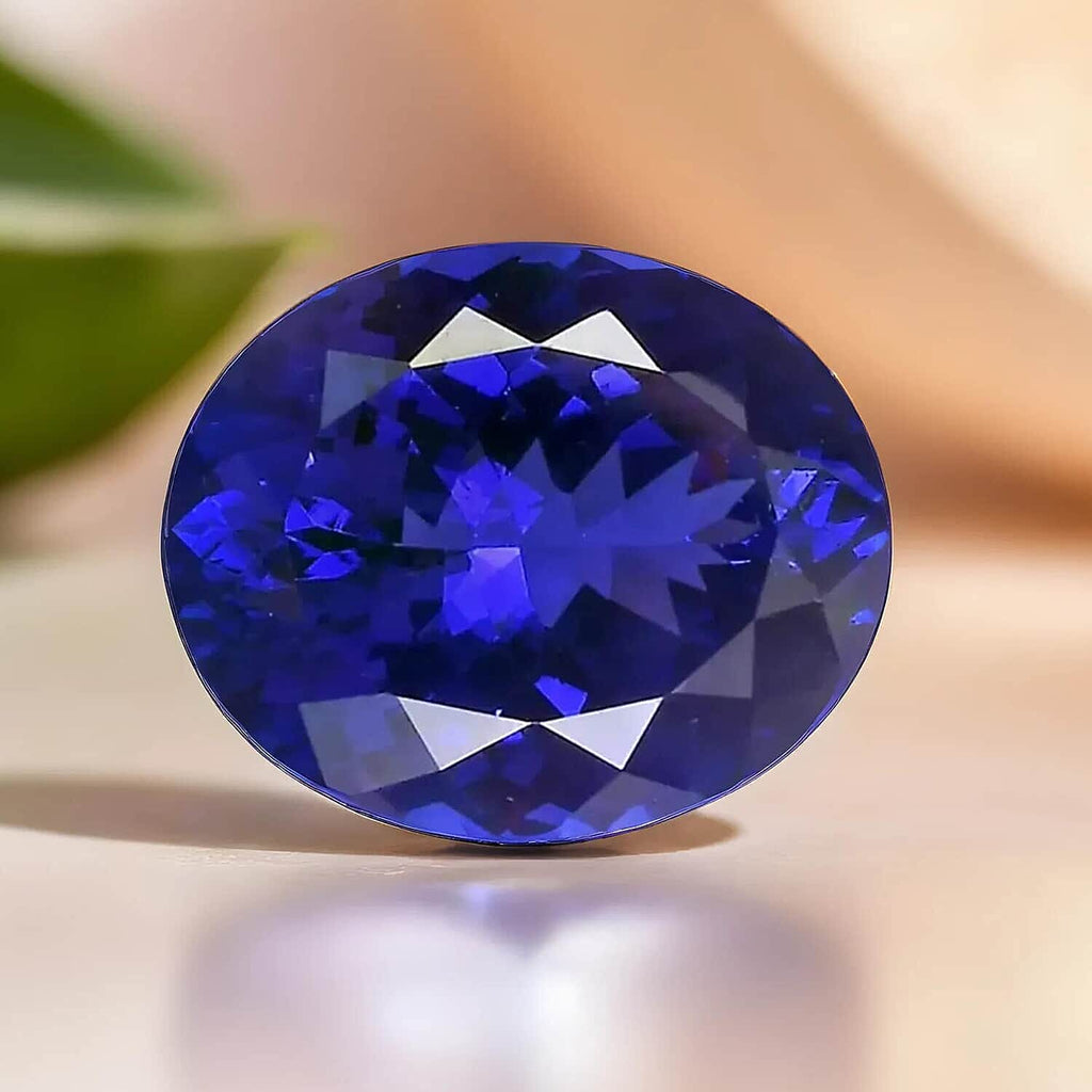 Certified and Appraised AAAA Tanzanite Loose Gemstone (Oval Shape) 23.13 ct.