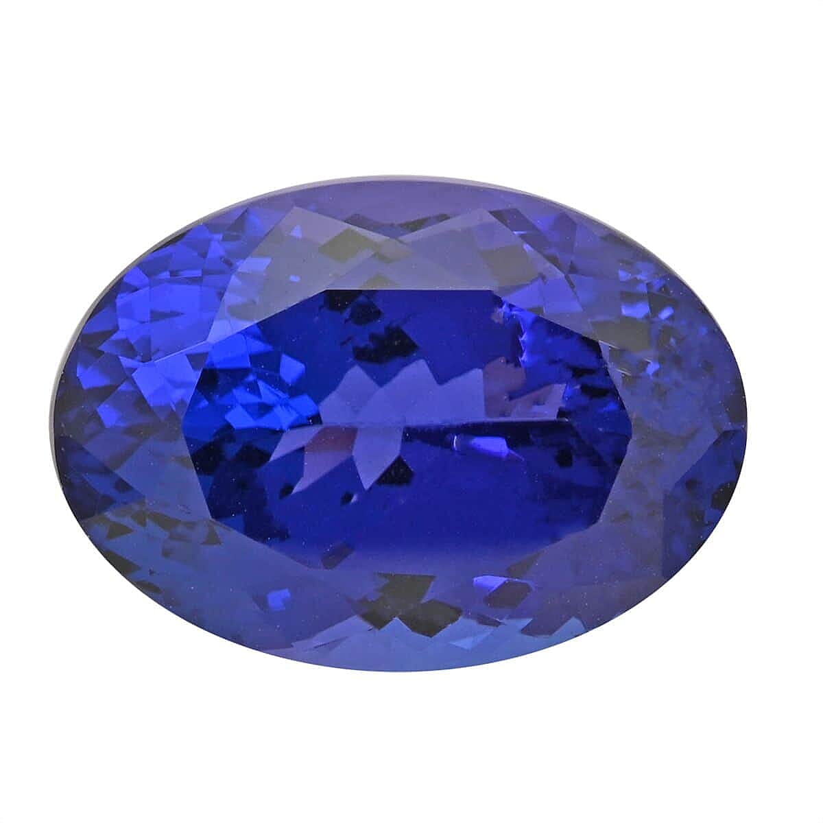 Chairman Vault Collection  - Certified and Appraised AAAA Tanzanite Loose Gemstone (Ovl Shape) 22.08 ct. 7725573 1