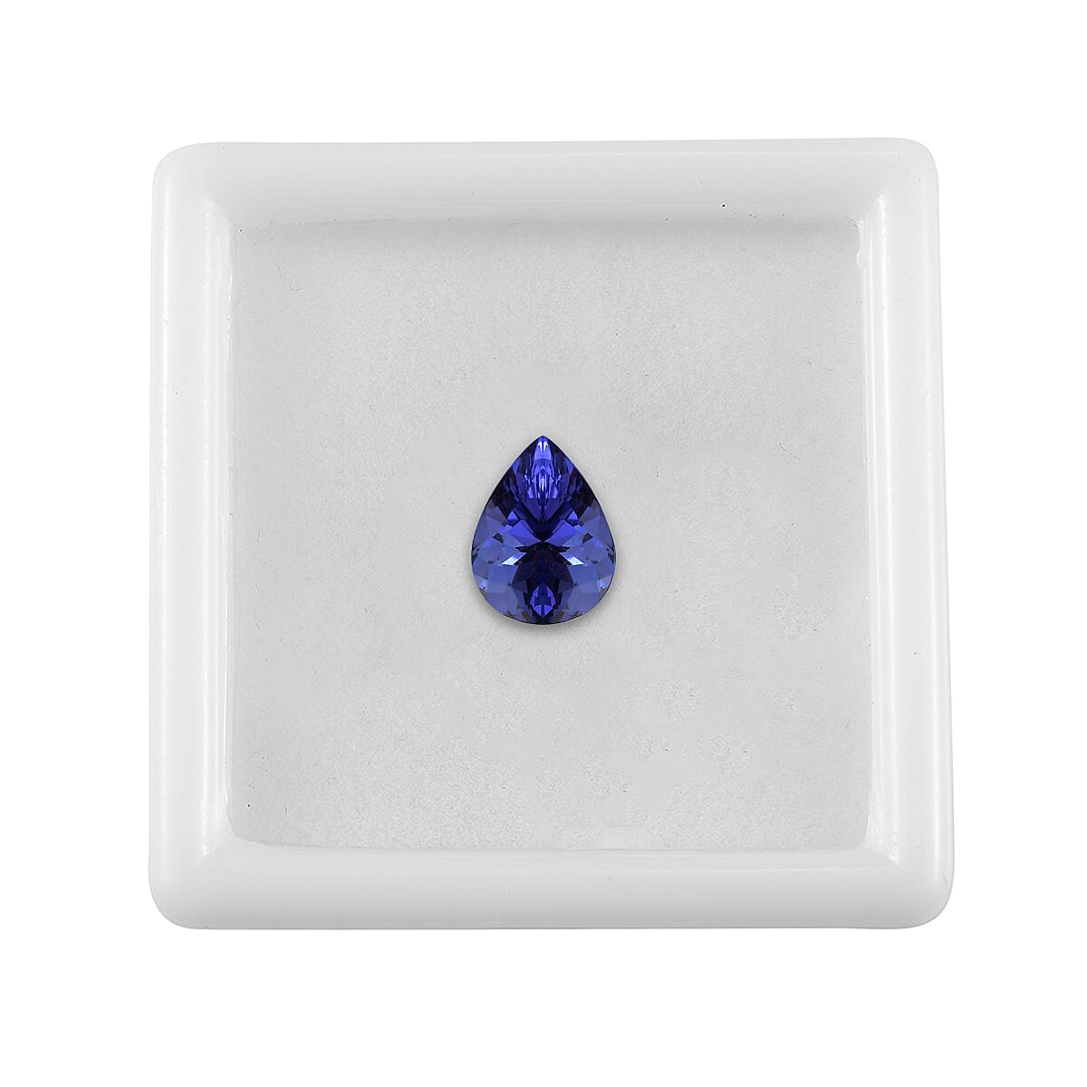 Tanzanite Loose Gemstone in Pear Shape (9x7 mm) 8054984 3