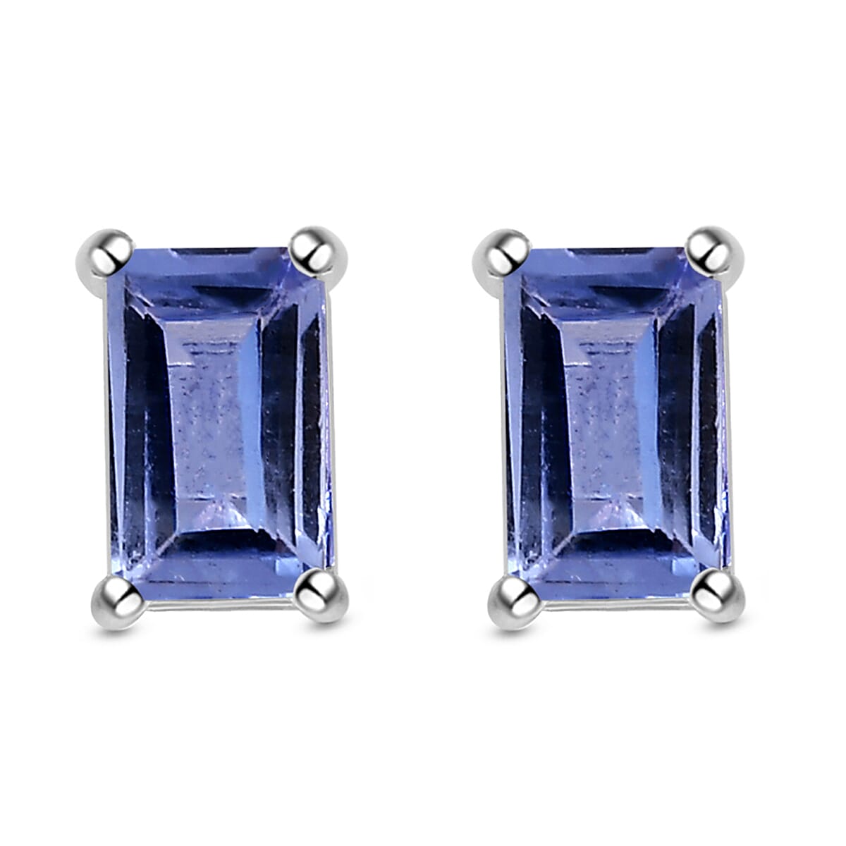 Tanzanite Stud Earrings in Sterling Silver 8894948 0