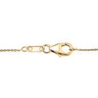 D'Joy Tanzanite & White Zircon Pendant with Chain (Size 20) in 18K Yellow Gold Plated Sterling 1.20 Ct.