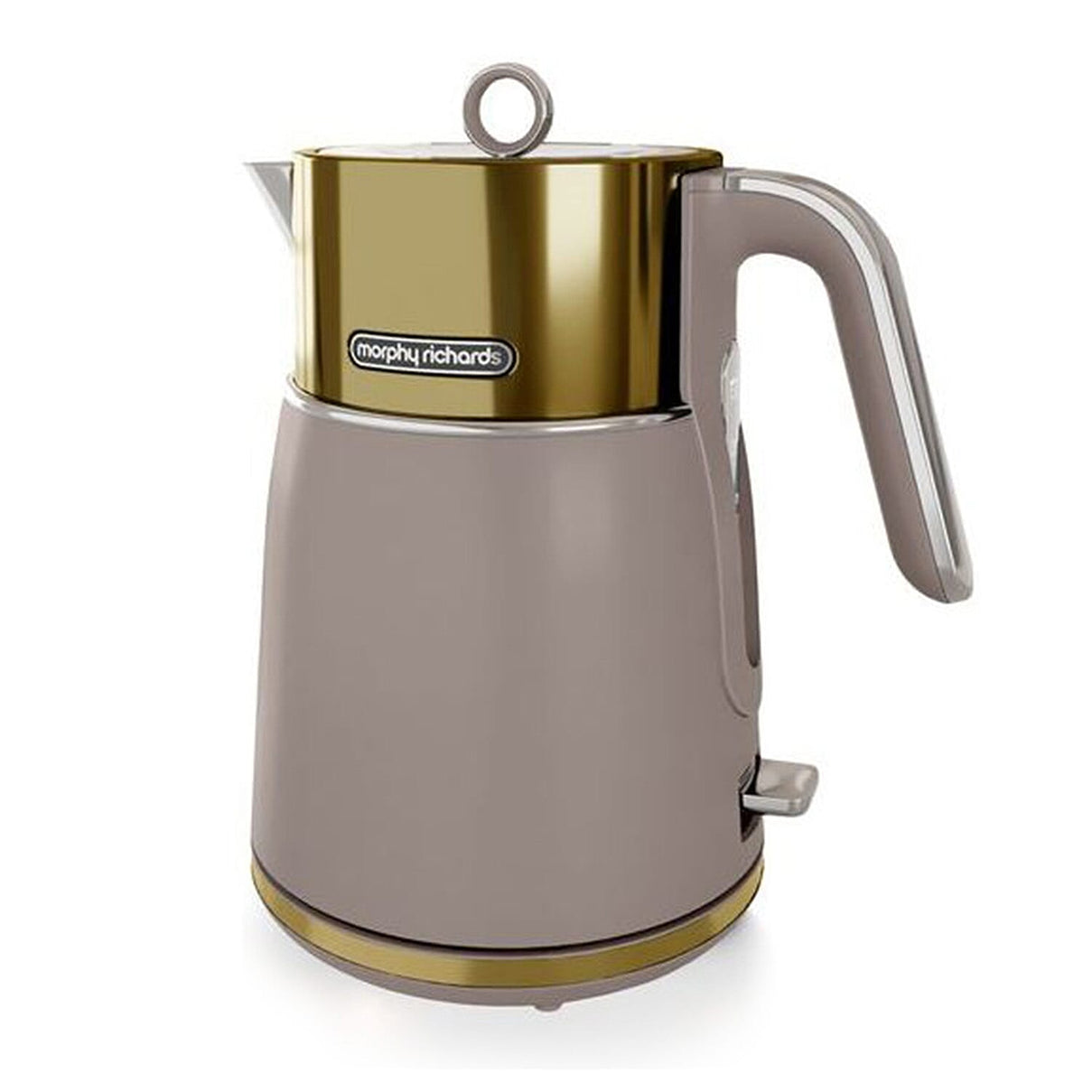 Morphy Richards: Signature 1.5L Kettle (Power 3KW) - Grey and Gold 7724365 0