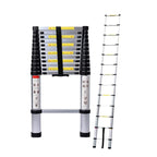 Telescopic Portable Aluminium Ladder 4.7M - Silver