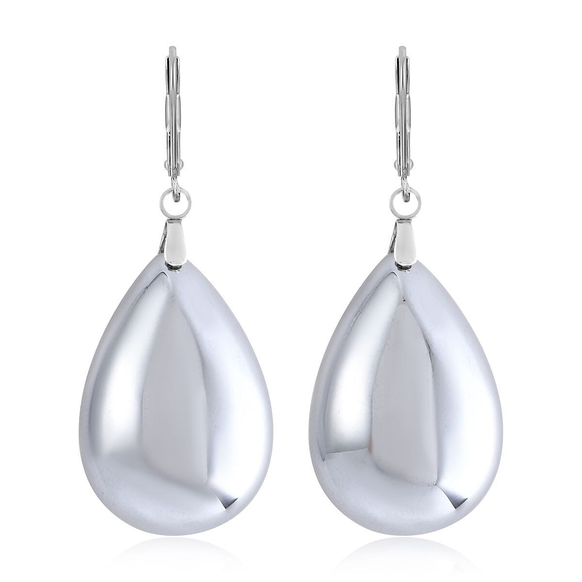 Terahertz Drop Earrings in Stainless Steel 7373887 0