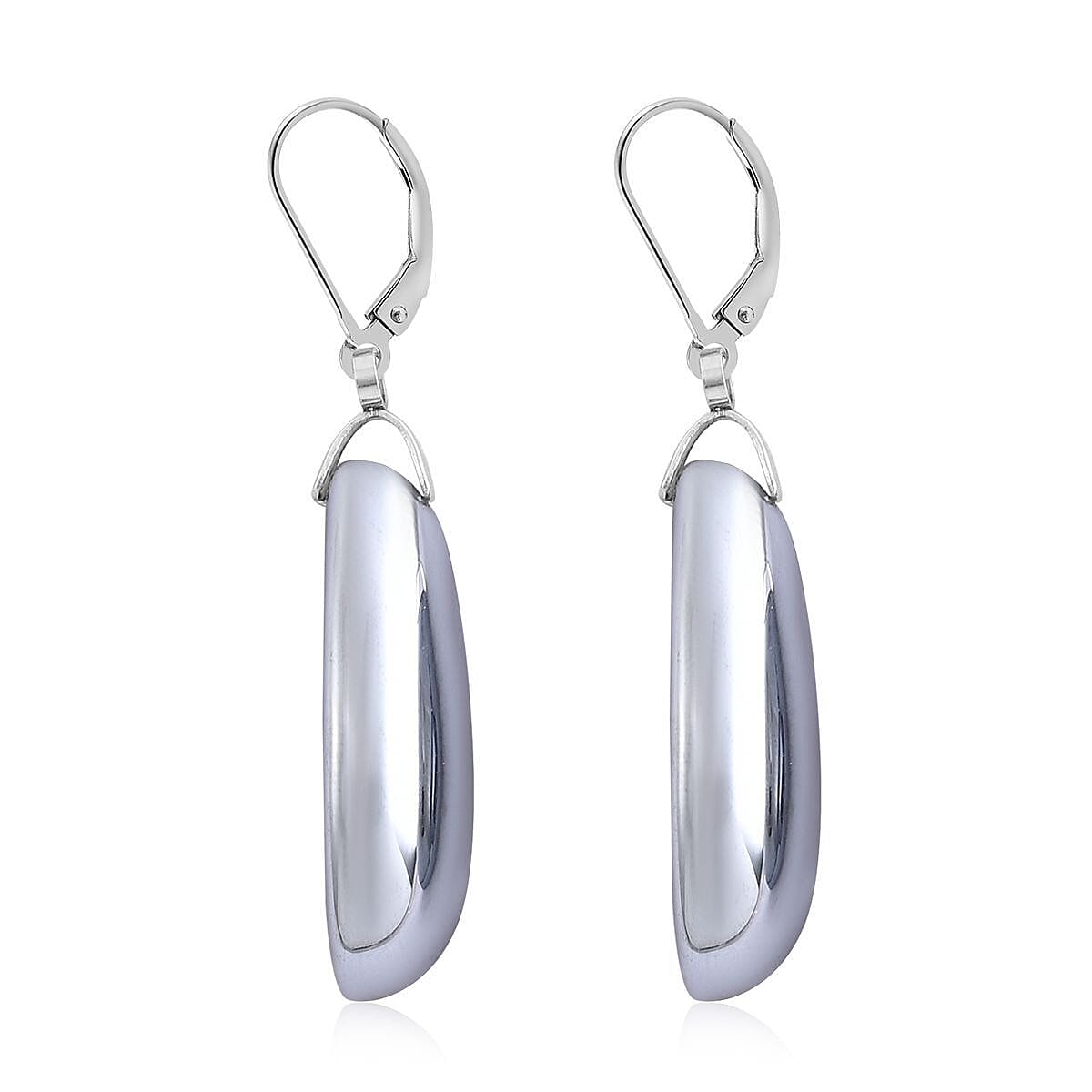 Terahertz Drop Earrings in Stainless Steel 7373887 3
