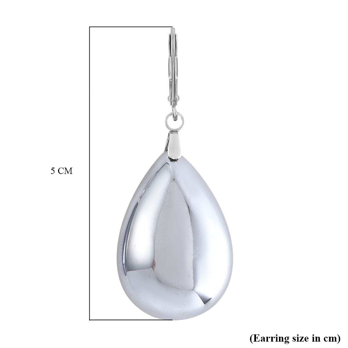Terahertz Drop Earrings in Stainless Steel 7373887 4