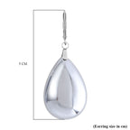 Terahertz Drop Earrings in Stainless Steel