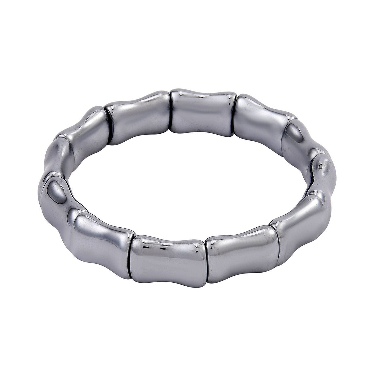 Bamboo Inspired - Terahertz Stretchable Bracelet (Size 7-7.5) 130.00 Ct 7791199 0