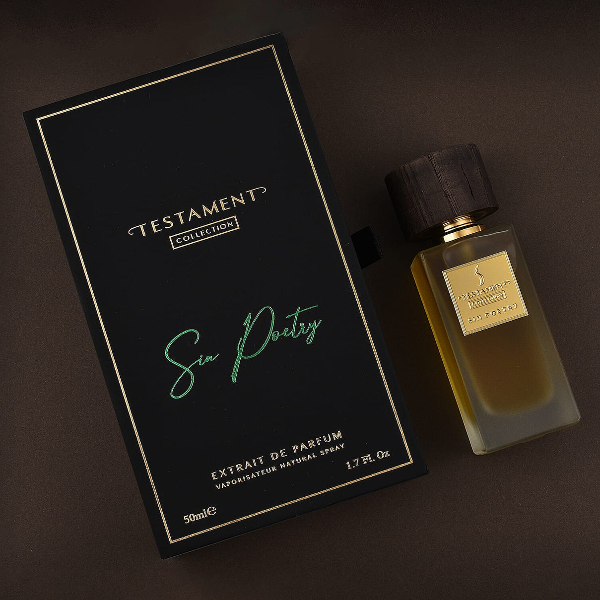 Testament Collection Sin Poetry Parfum 50ml with free 2ml Sample Unisex 3480631 1