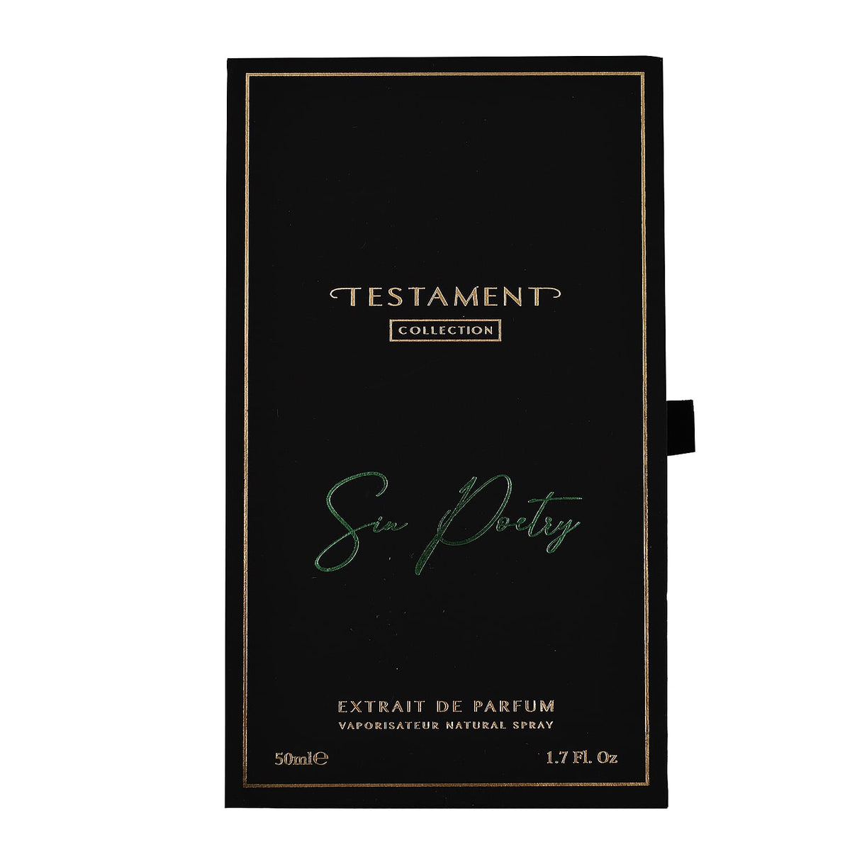 Testament Collection Sin Poetry Parfum 50ml with free 2ml Sample Unisex 3480631 5