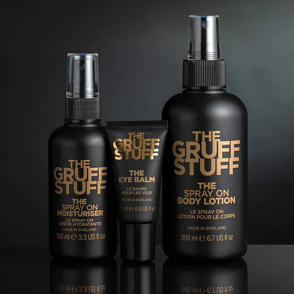 The Gruff Stuff All-In-1 Bundle (Incl. Moisturiser, Eye Balm And Body Lotion) 7236414 0
