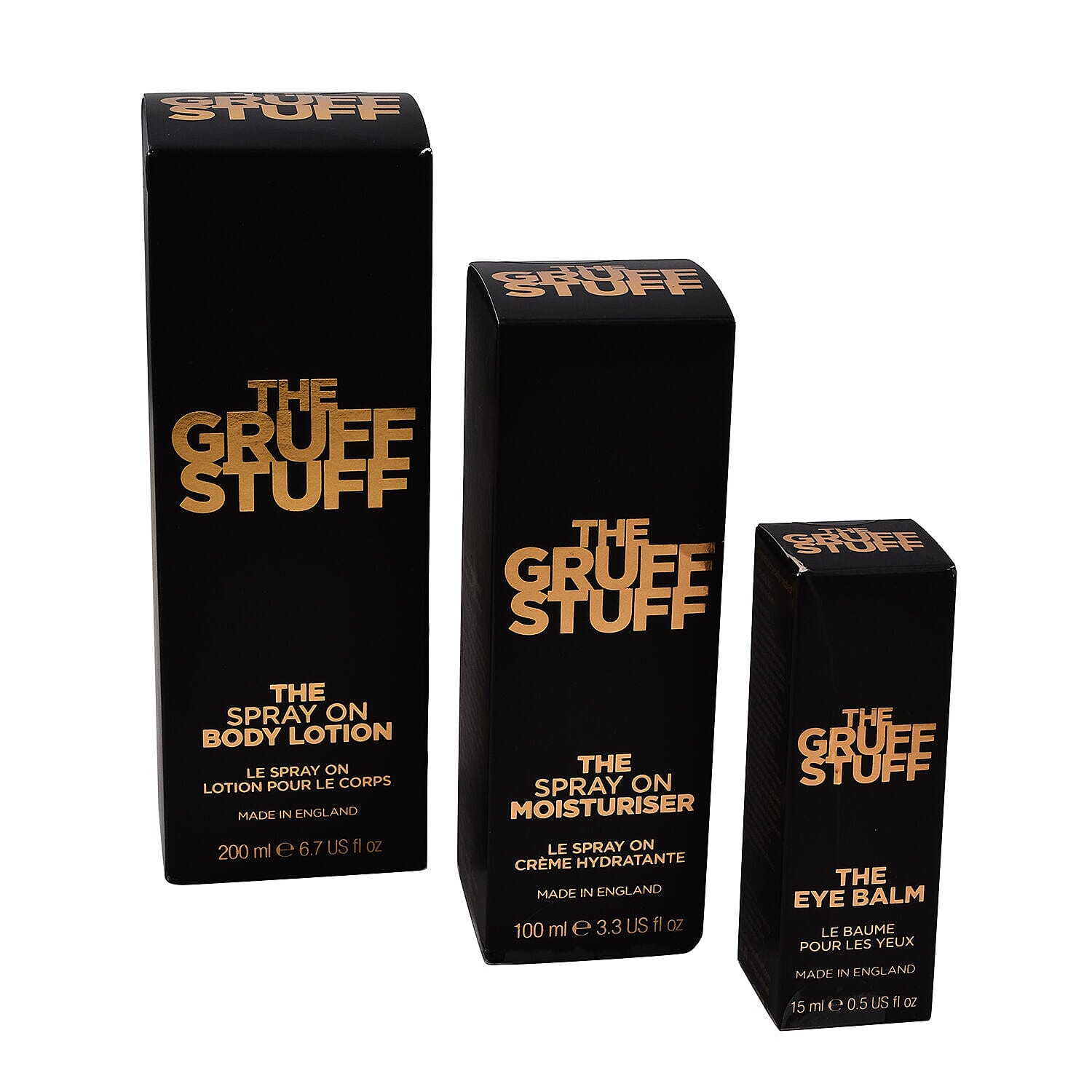 The Gruff Stuff All-In-1 Bundle (Incl. Moisturiser, Eye Balm And Body Lotion) 7236414 5