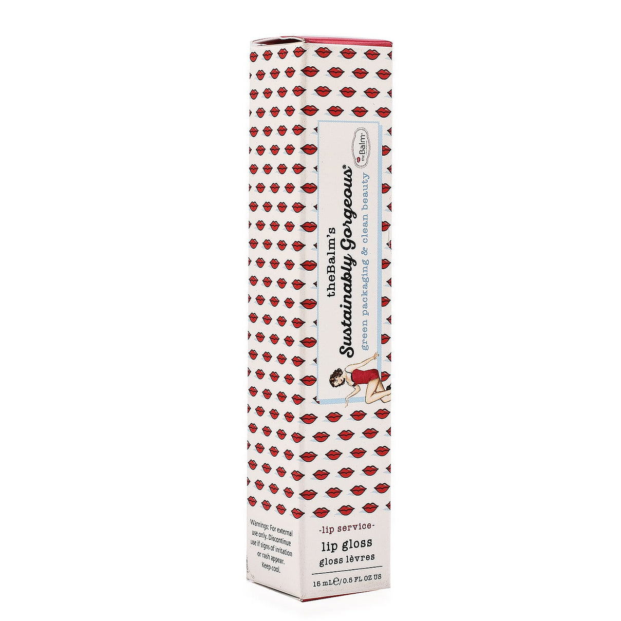 The Balm: Sustainably Gorgeous Lip Gloss Lip Service- 15ml 6296303 3