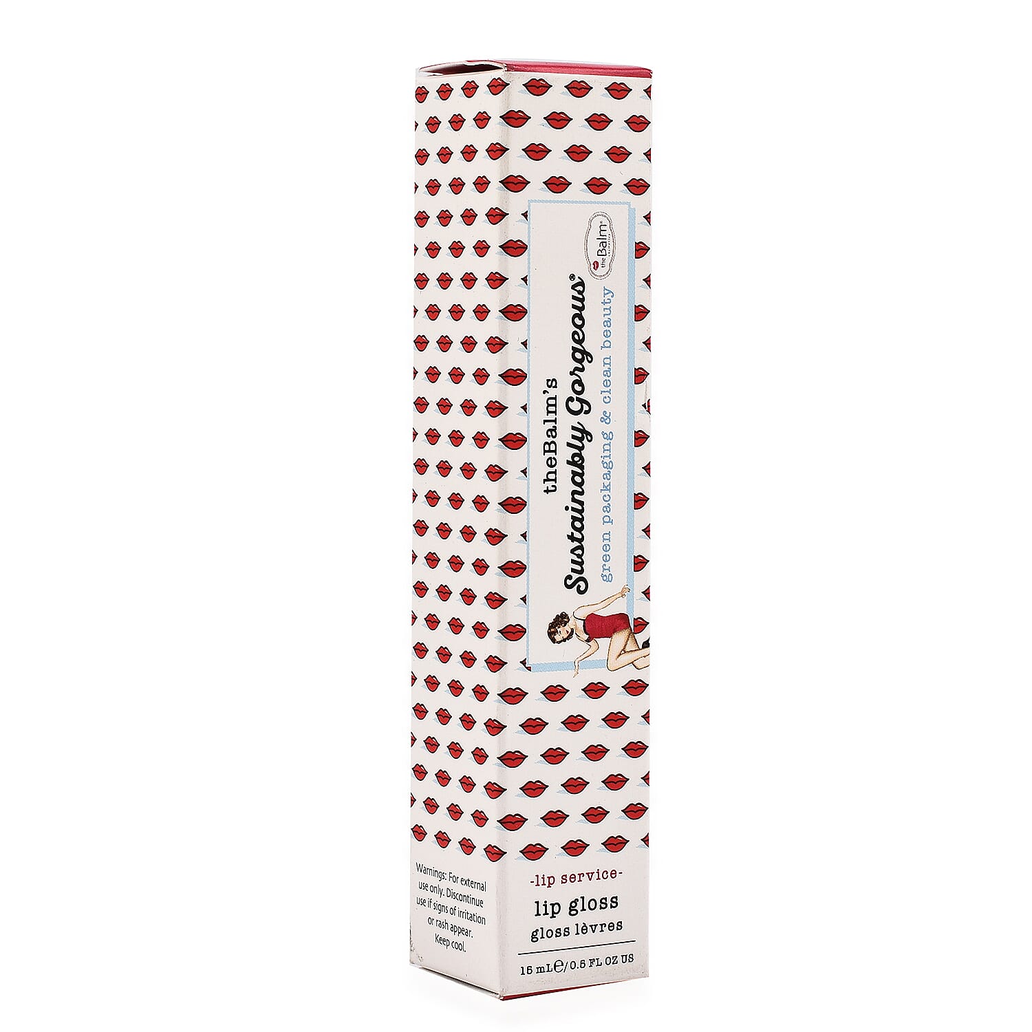 The Balm: Sustainably Gorgeous Lip Gloss Lip Service- 15ml 6296303 3