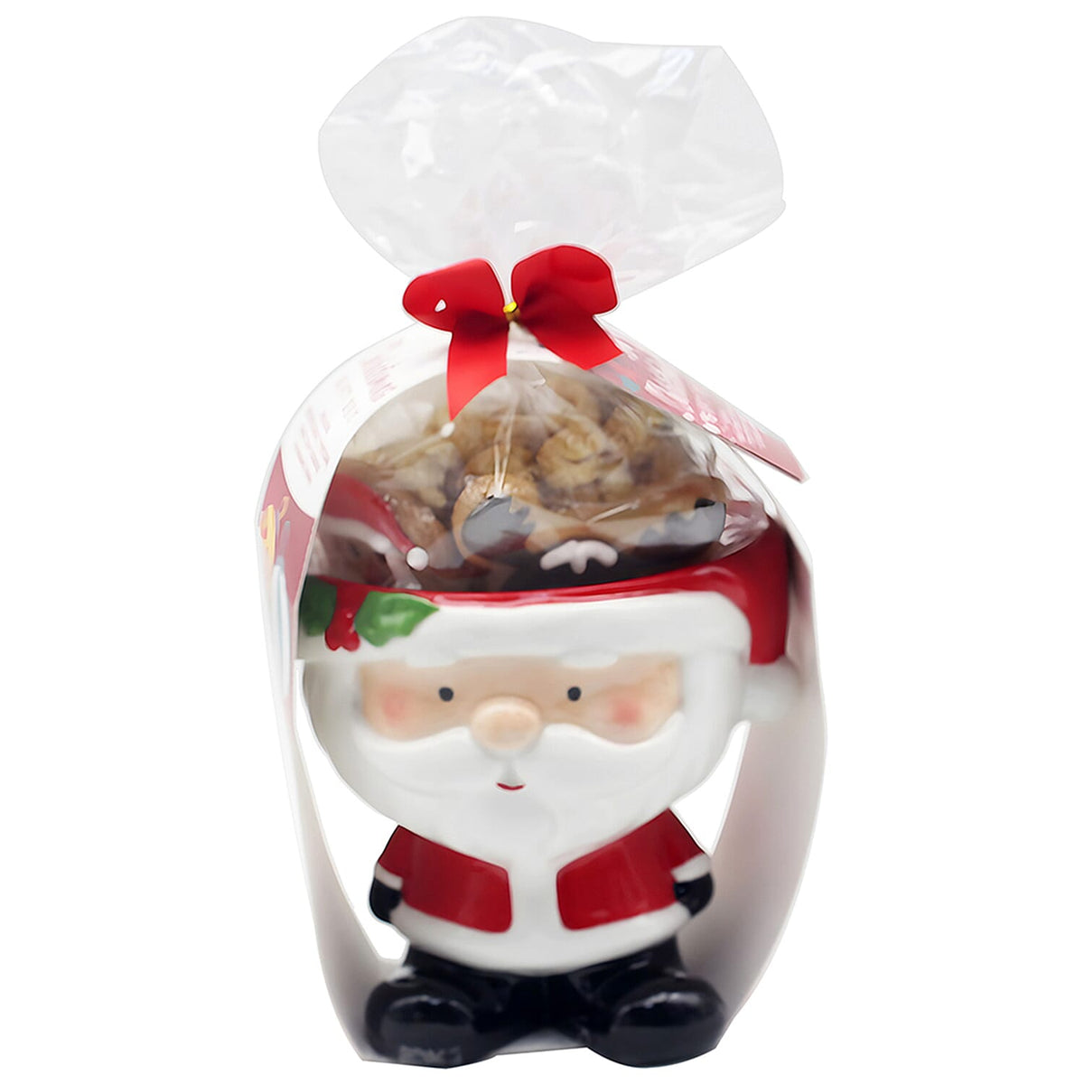 The Leonardo Collection Santa Figural Cookie Jar Gift Set - Red 8087247 0