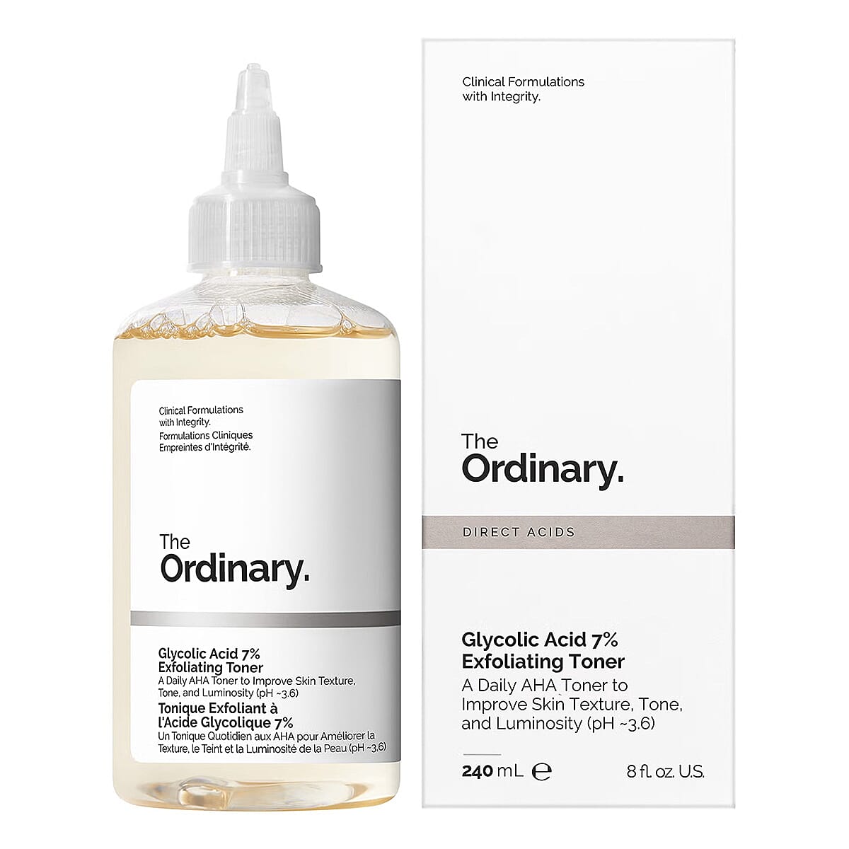 The Ordinary Glycolic Acid 7% Toning Solution 240ml 8312953 0