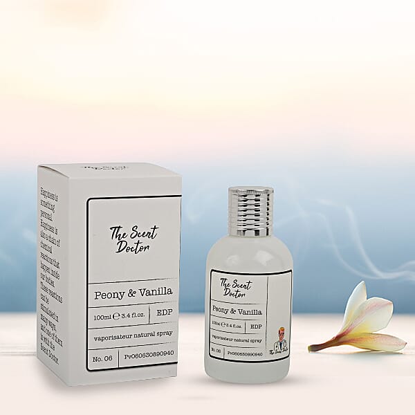 The Scent Doctor Peony and Vanilla Eau De Parfum 100ml 3435529 2
