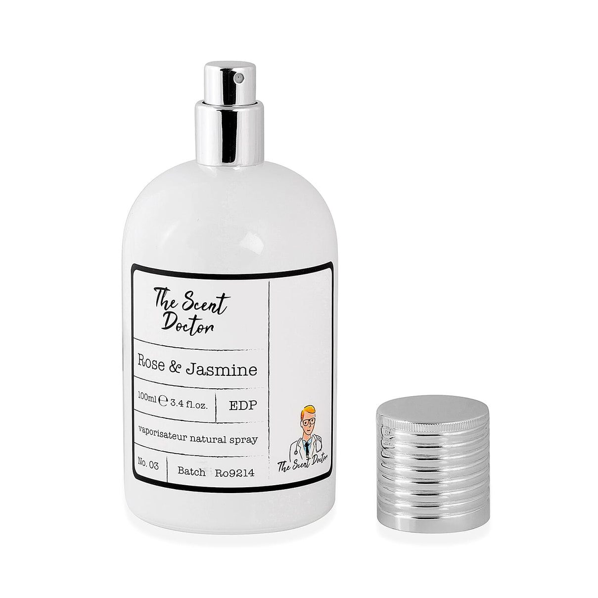 The Scent Doctor: Rose and Jasmine Eau De Parfum - 100ml 3259847 2