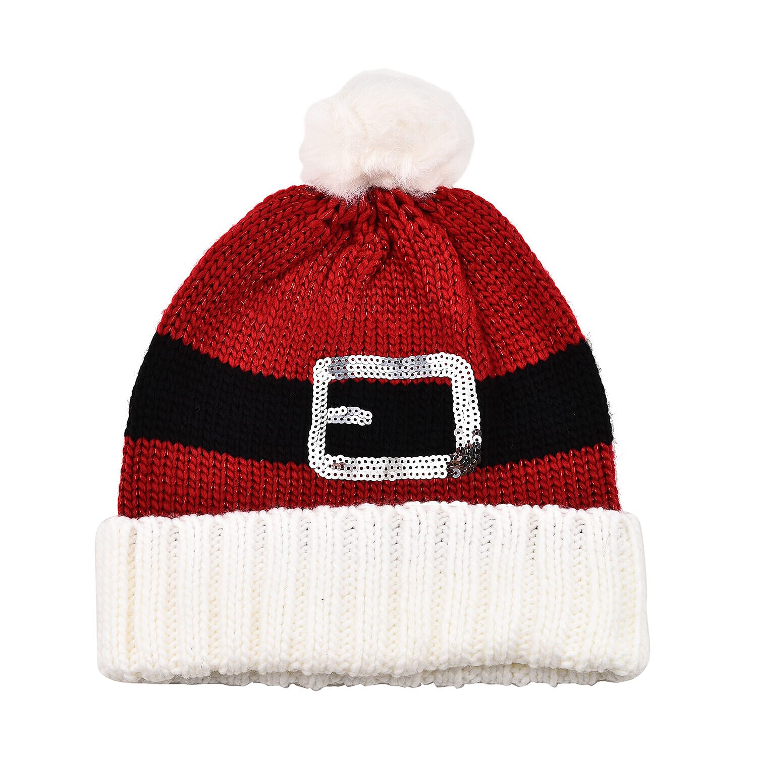Thomas Calvi Acrylic Santa Style Winter Hat - Red 7301757 0