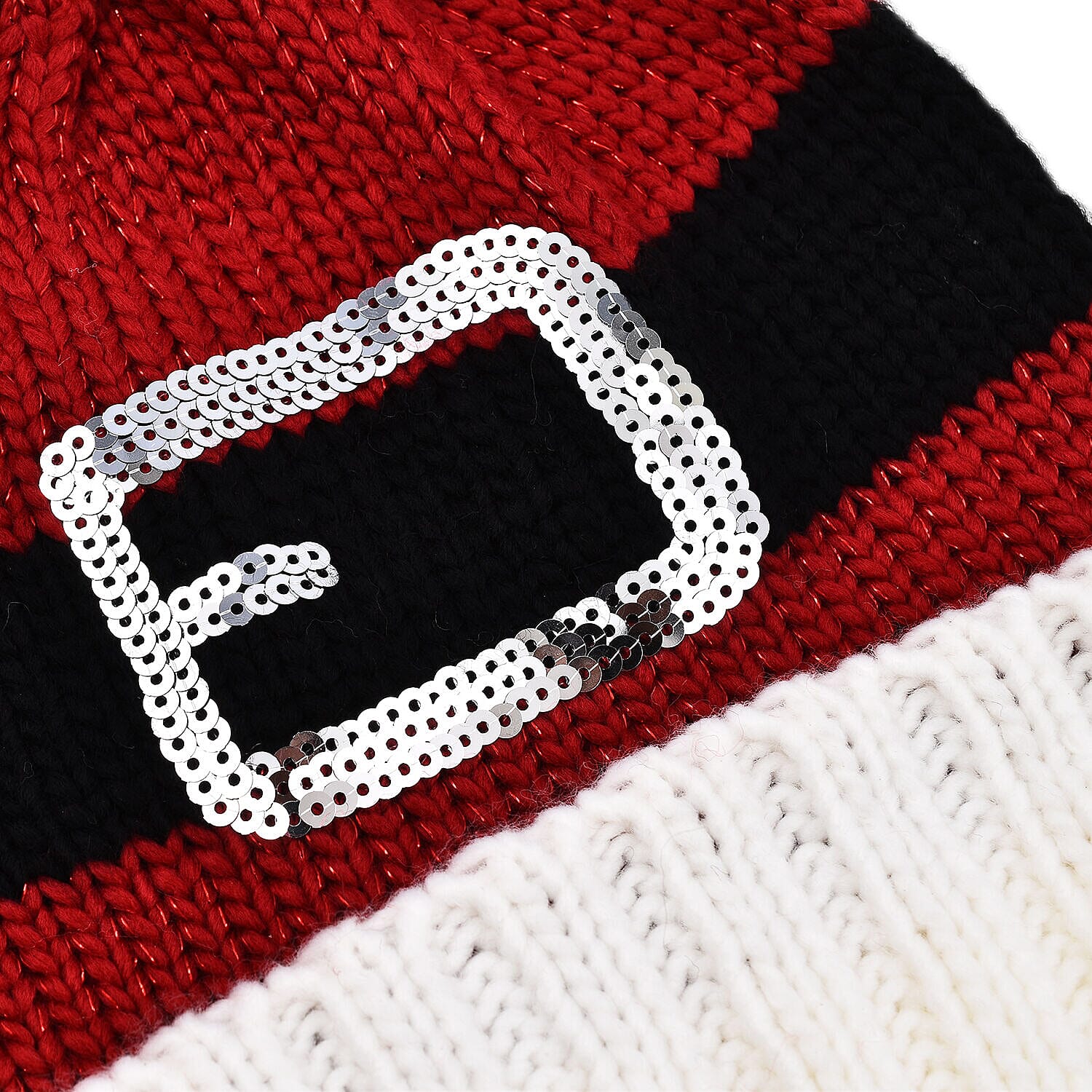 Thomas Calvi Acrylic Santa Style Winter Hat - Red 7301757 3