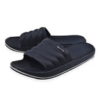 Thomas Calvi Comfortable Summer Sliders in Navy Blue (Size 7)